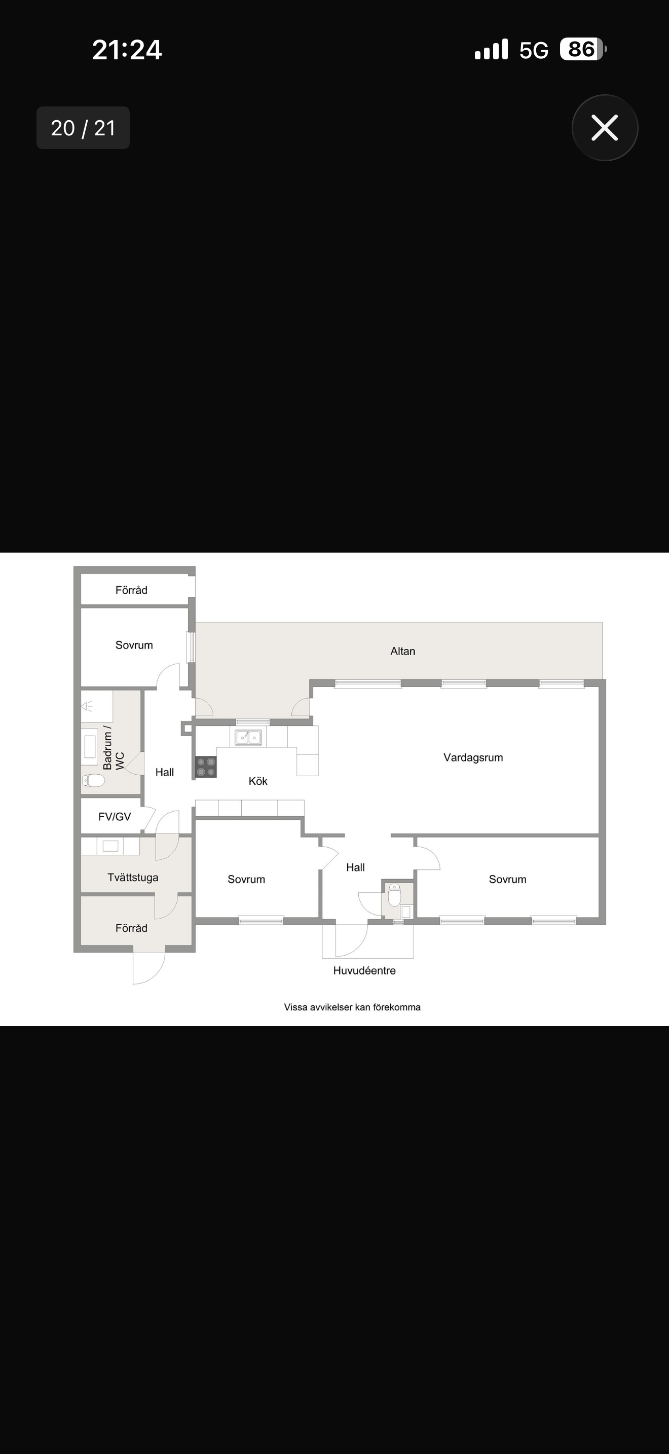 Radhus, 4 rooms, 115 sqm, Falun