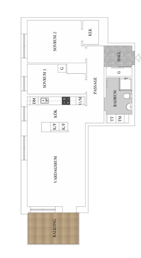 3 rok · 72 m² i Järfälla – bild 19