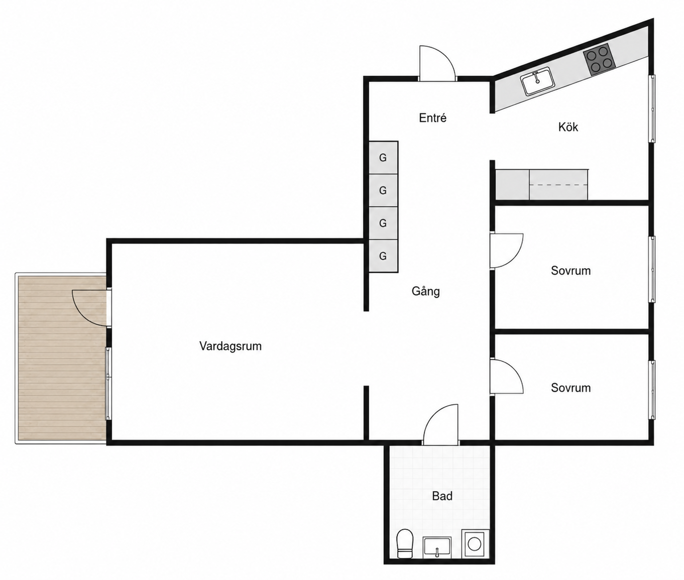 3 rok · 75 m² i Hallsberg – bild 18