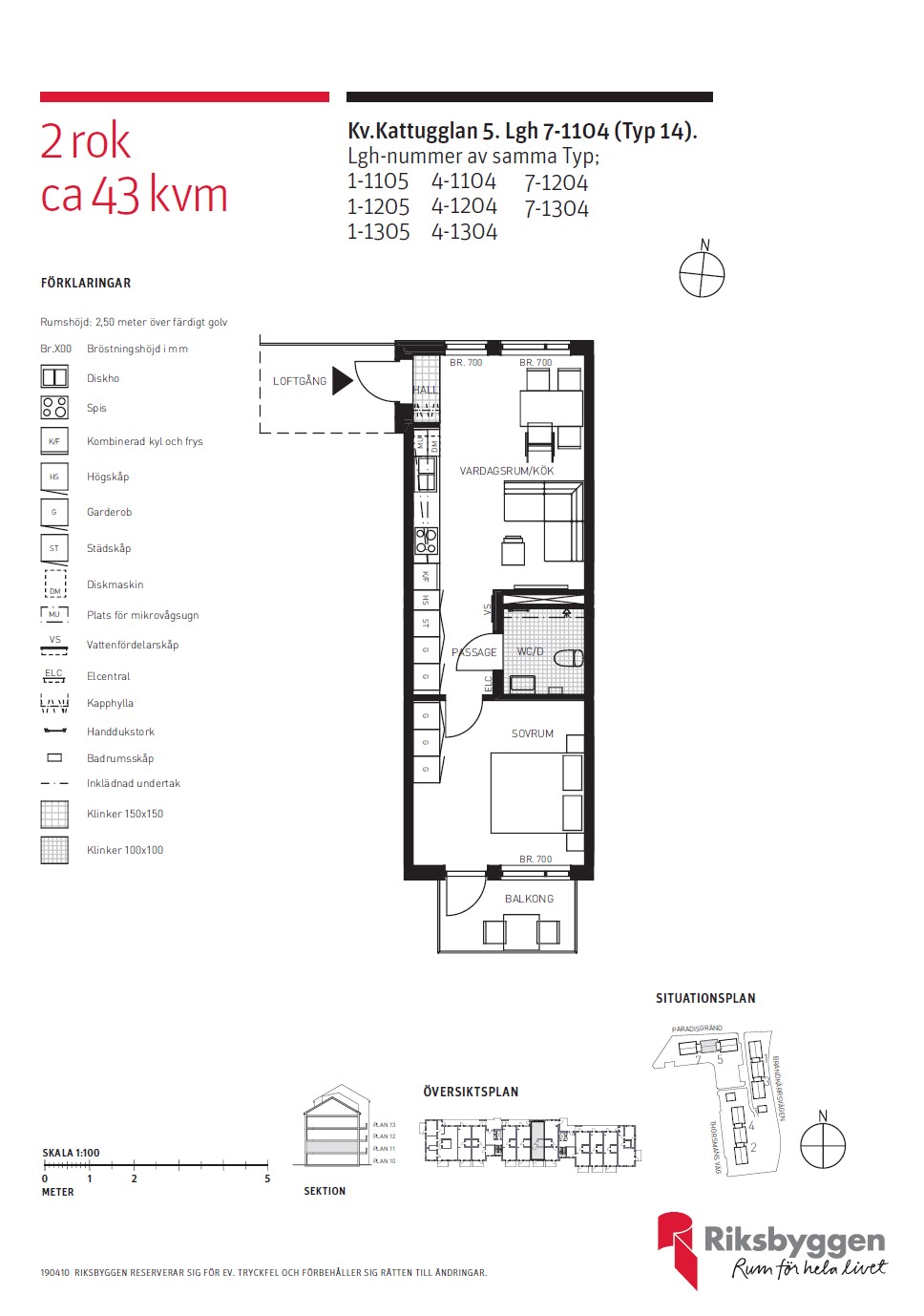 2 rok · 43 m² i Nyköping – bild 11