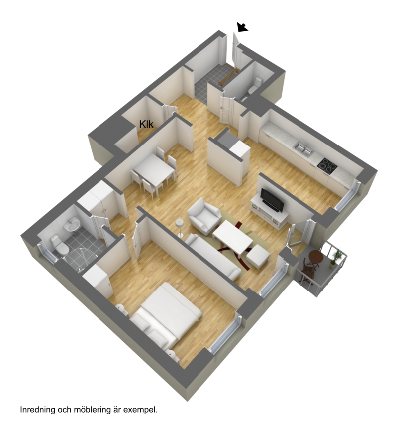 2 rok · 76 m² i Borås – bild 2