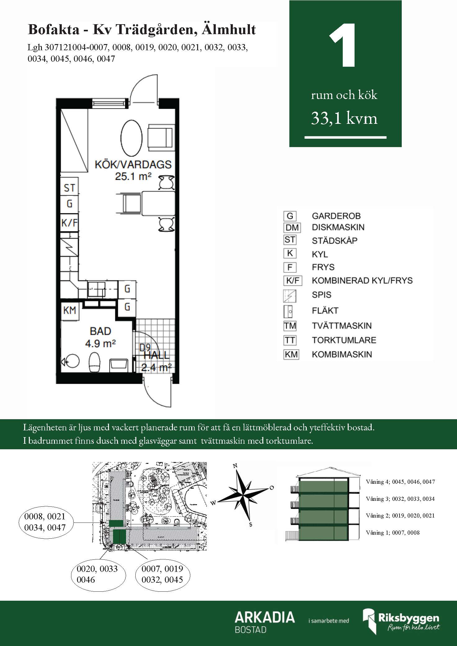 1 rok · 33 m² i Älmhult – bild 8