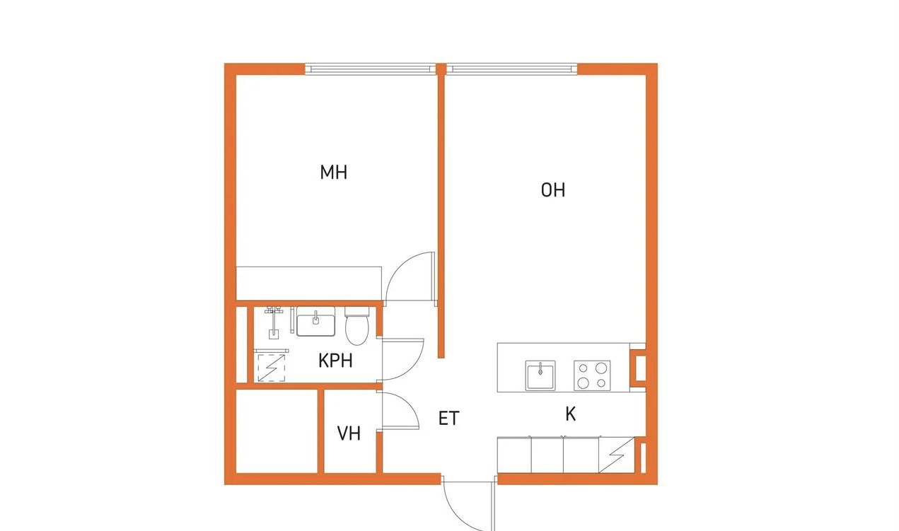 apartment at Jousimiehentie, Rovaniemi 2