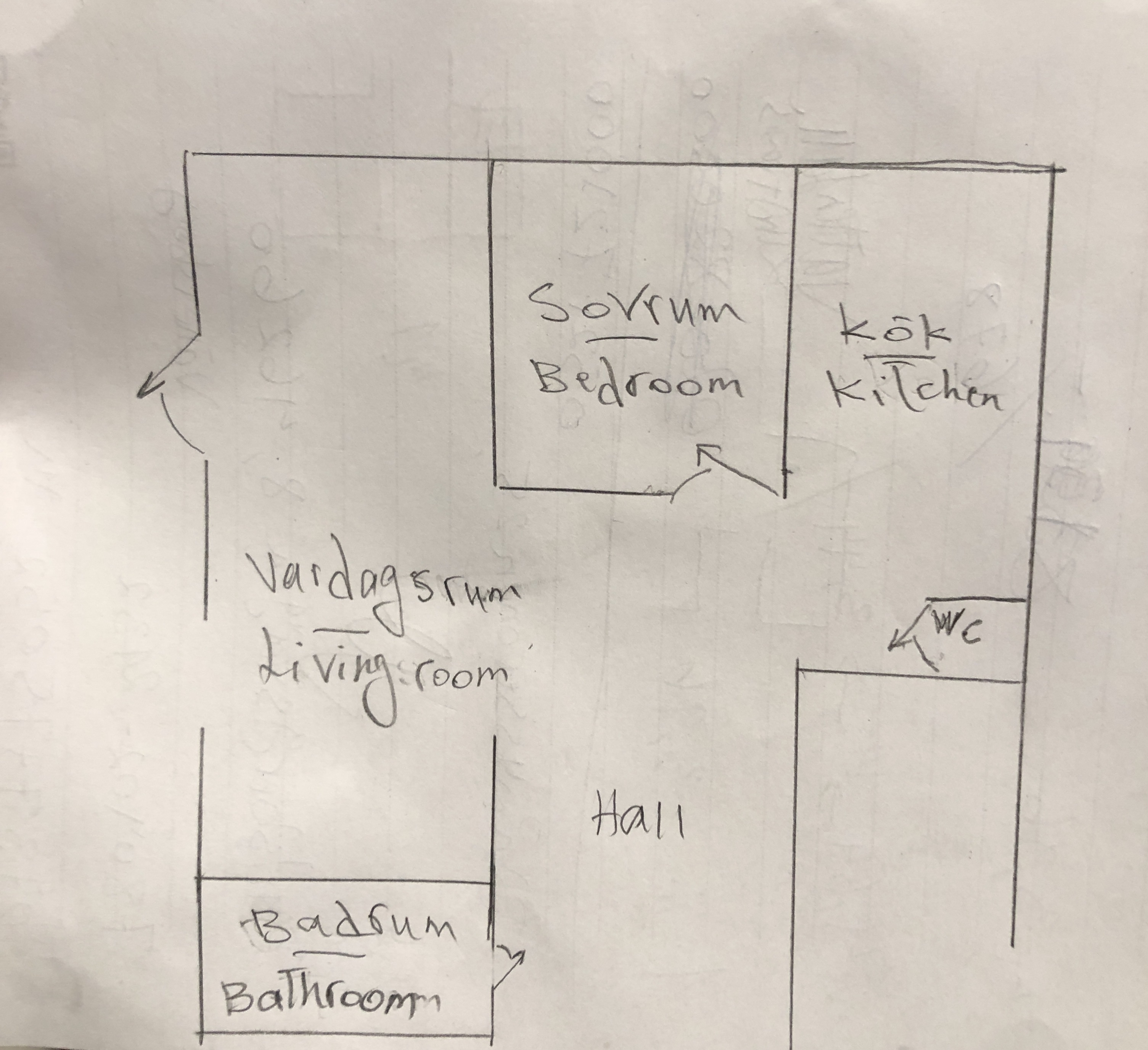 2 rooms · 45 m² in Goteborg
