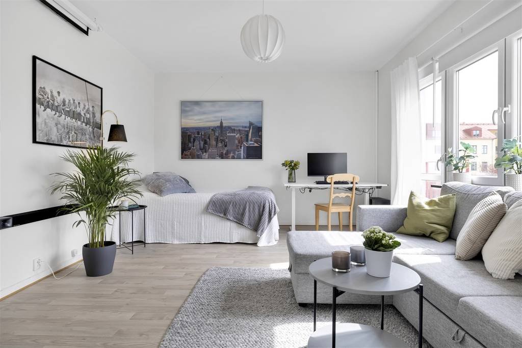 Lägenhet, 1 rooms, 36 sqm, Halmstad
