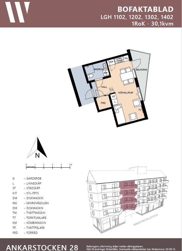 1 rok · 30 m² i Norrköping – bild 10