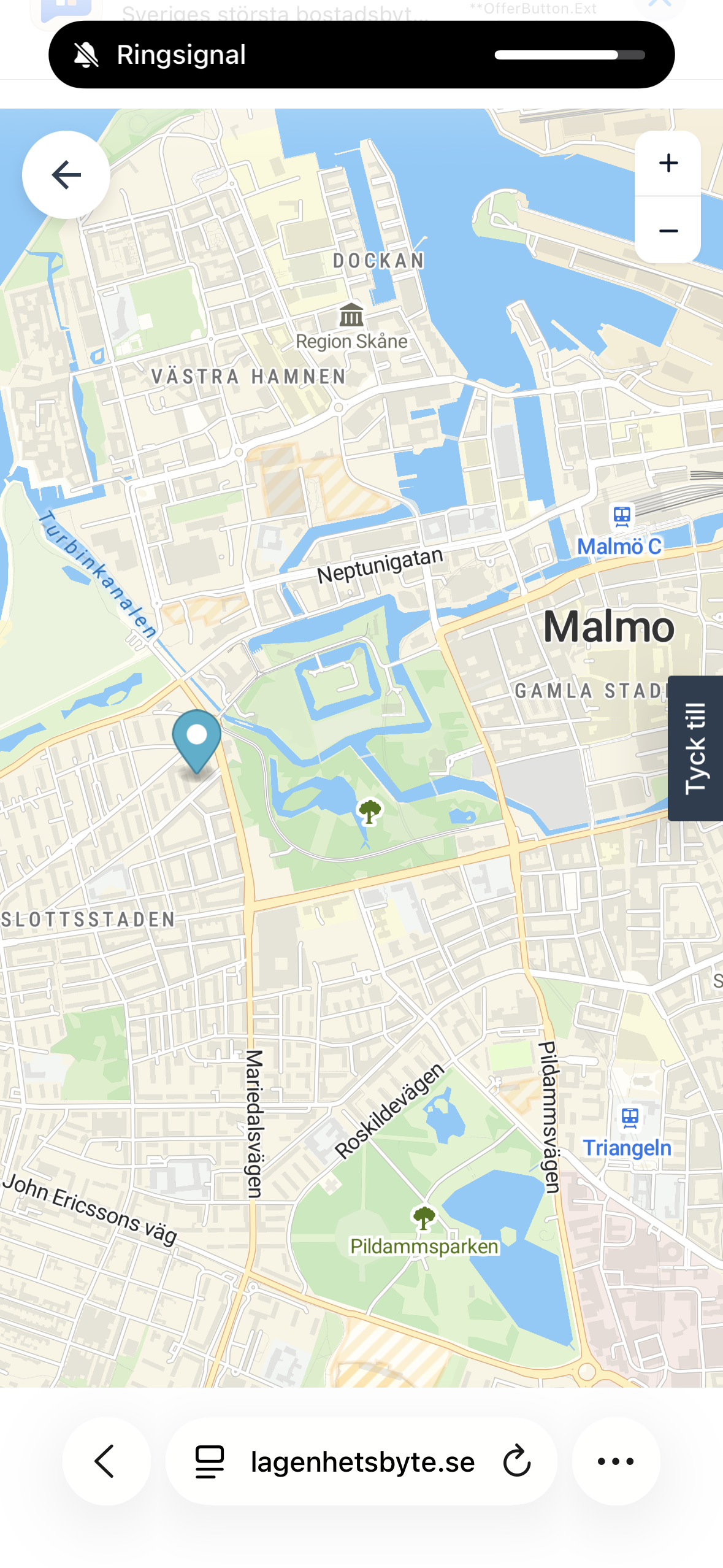 Lägenhet – Malmö, Slottsstaden, Ribersborg - Bild 3