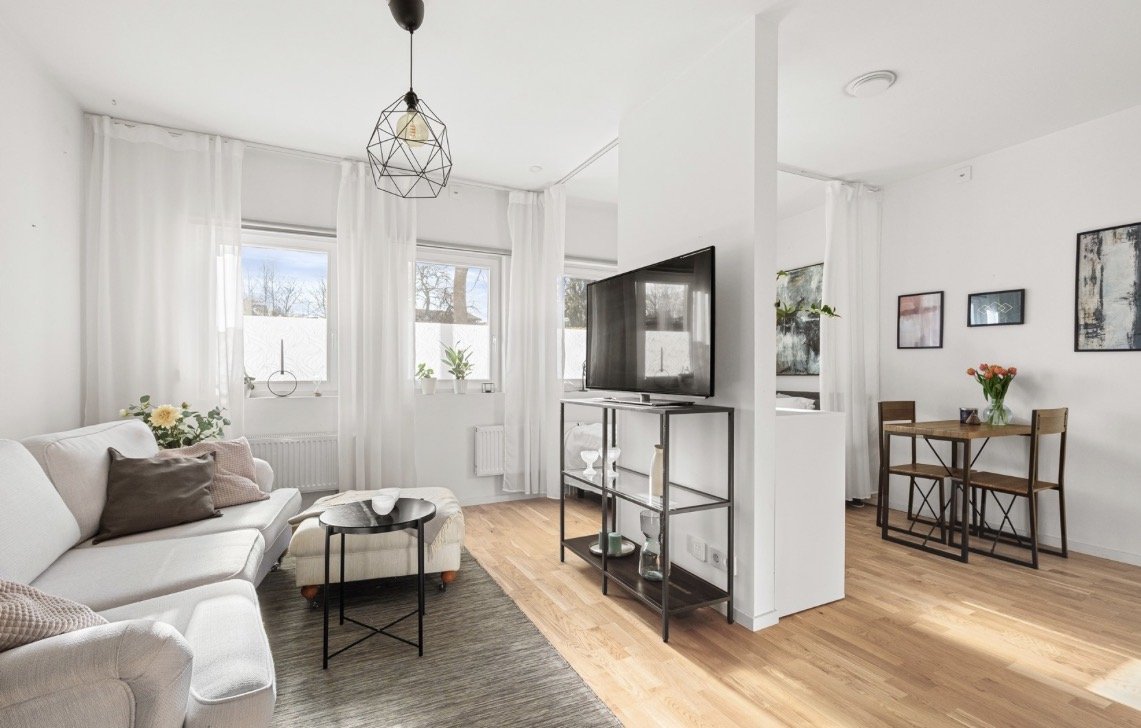 Lägenhet, 1 rooms, 35 sqm, Hässelby