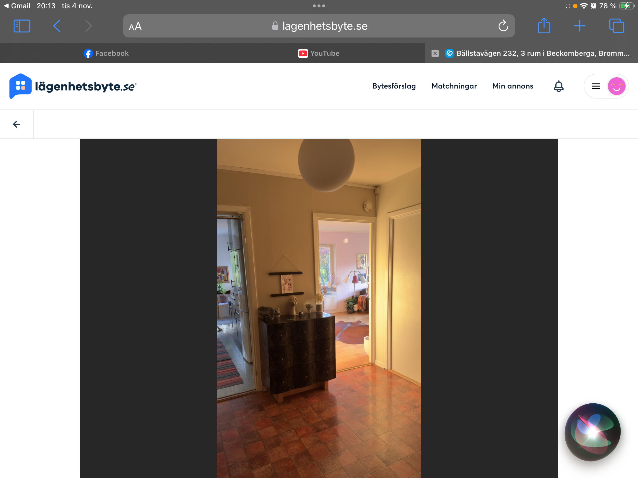 Lägenhet, 2 rum, 79 kvm, Bromma