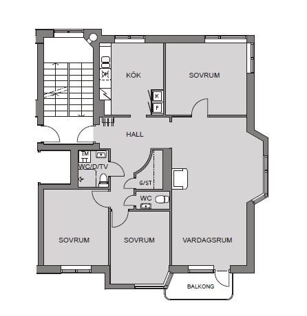 4 rok · 100 m² i Helsingborg – bild 8