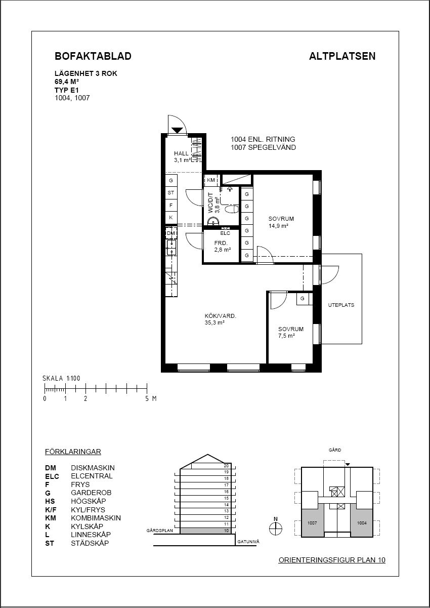 3 rok · 69 m² i Göteborg – bild 2