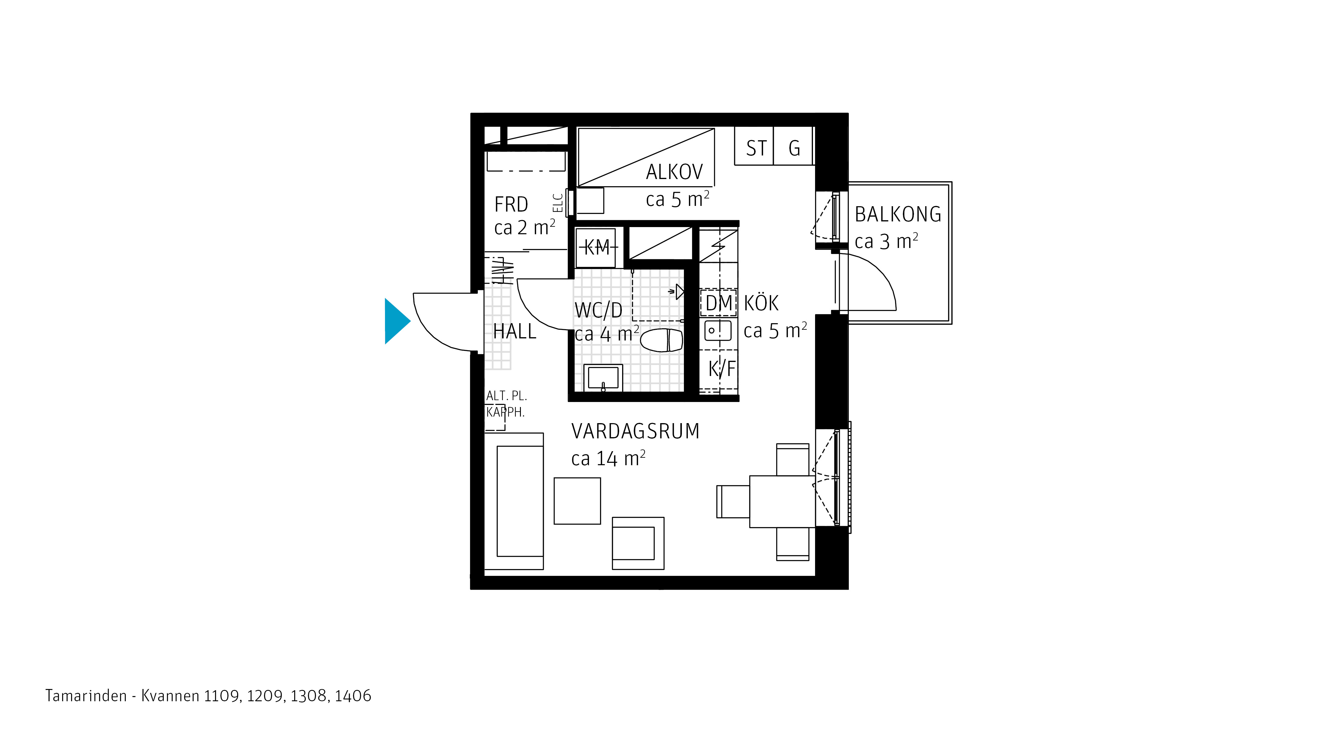 1 rok · 36 m² i Örebro – bild 3