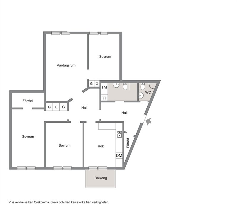 4 rum och kök, Bromma — 23 300 kr/mån — bild 5