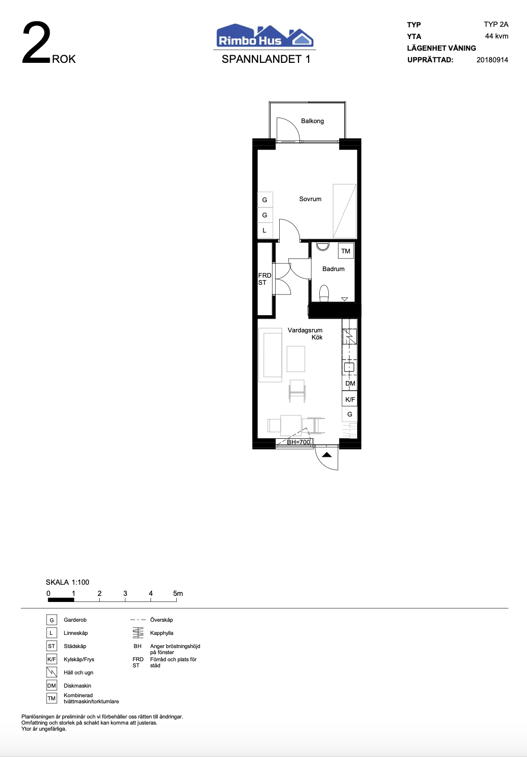 2 rok · 44 m² i Täby – bild 7