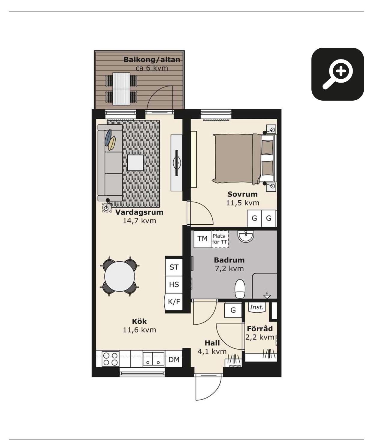 Norra Järnvägsgatan, Falun Apartment Blocket Bostad