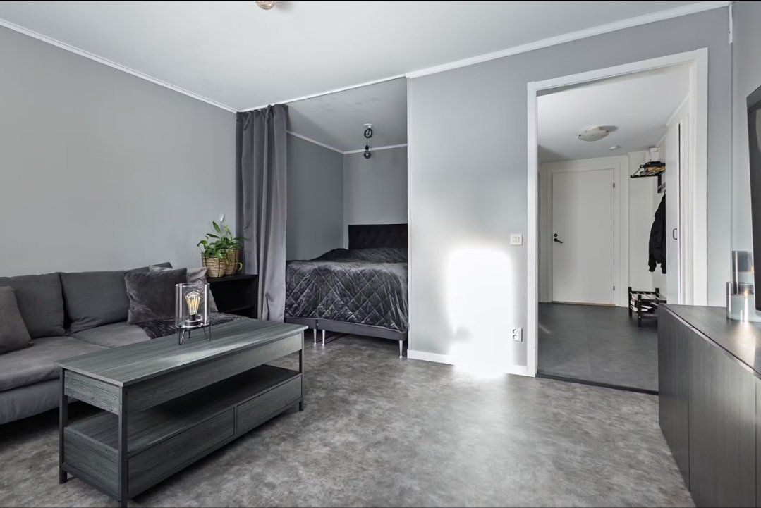 Lägenhet, 1 rooms, 40 sqm, Vännäs