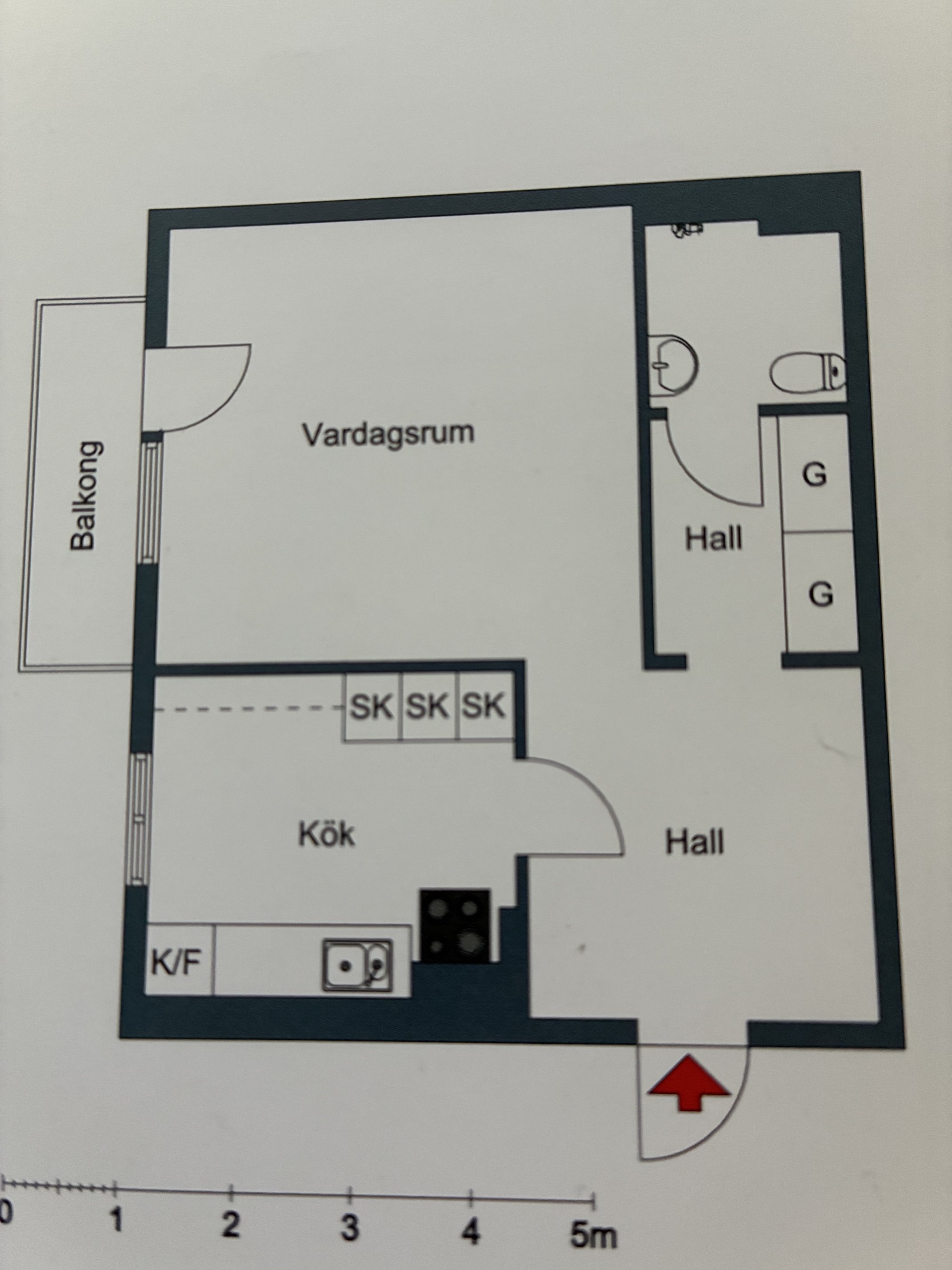1.5 rum och kök, Bromma, 11 000 kr/mån, bild 5