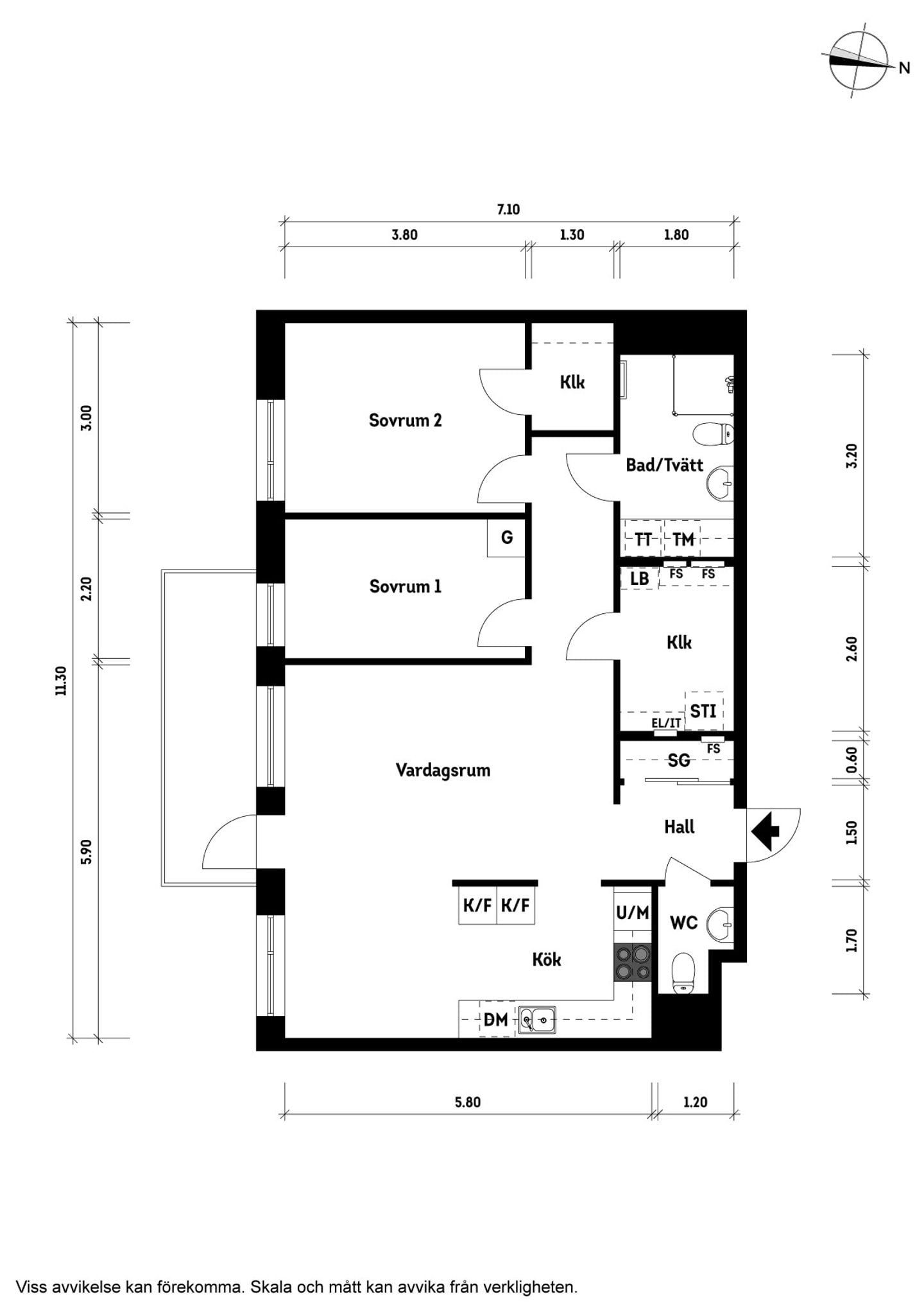 3 rum och kök, Gamlestaden, 18 000 kr/mån, bild 3