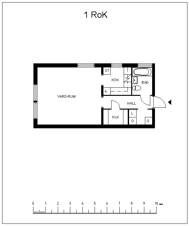 1 rok · 43 m² i Gammelstad – bild 10