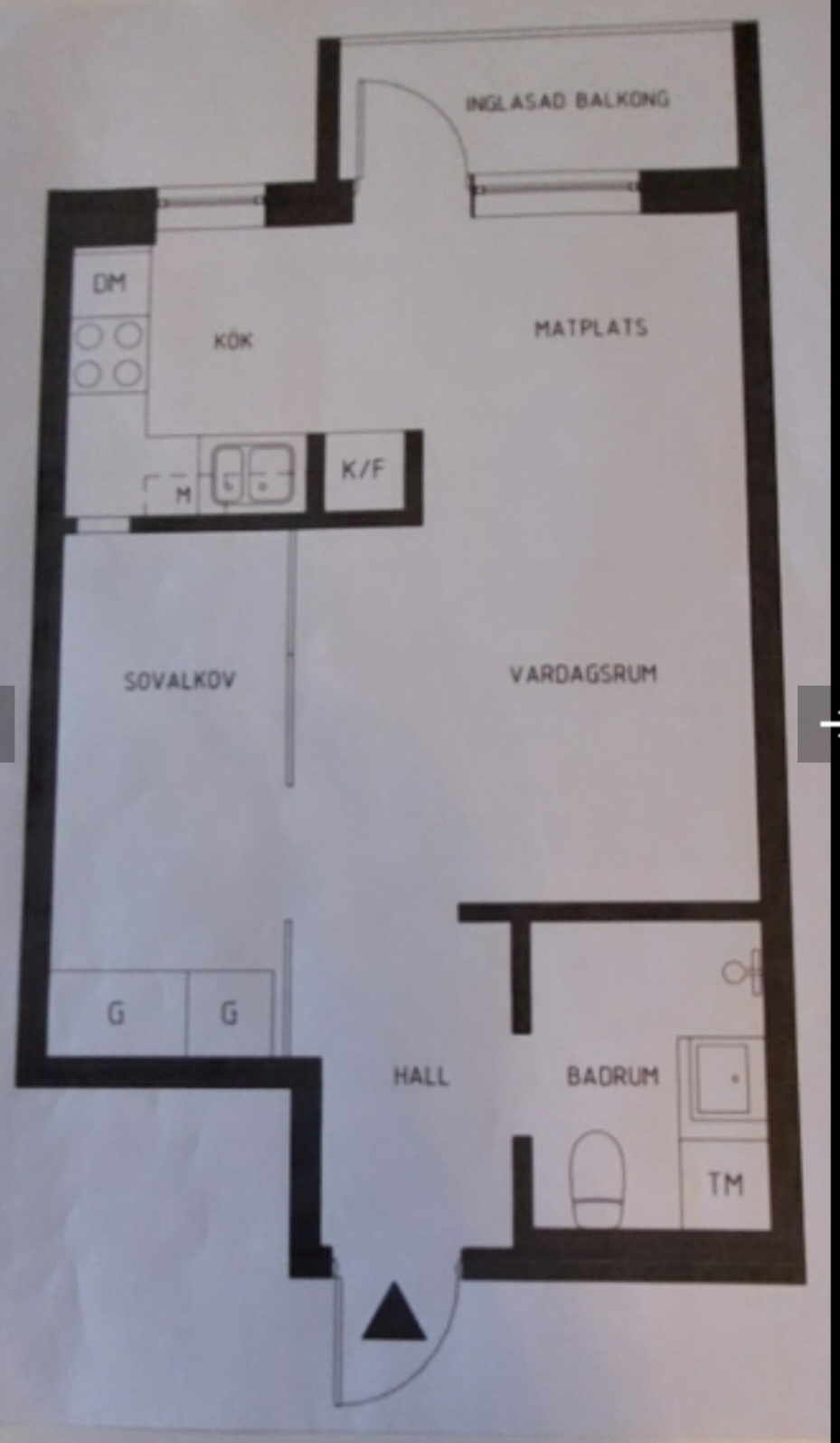 Lägenhet, 2 rooms, 36 sqm, Vällingby