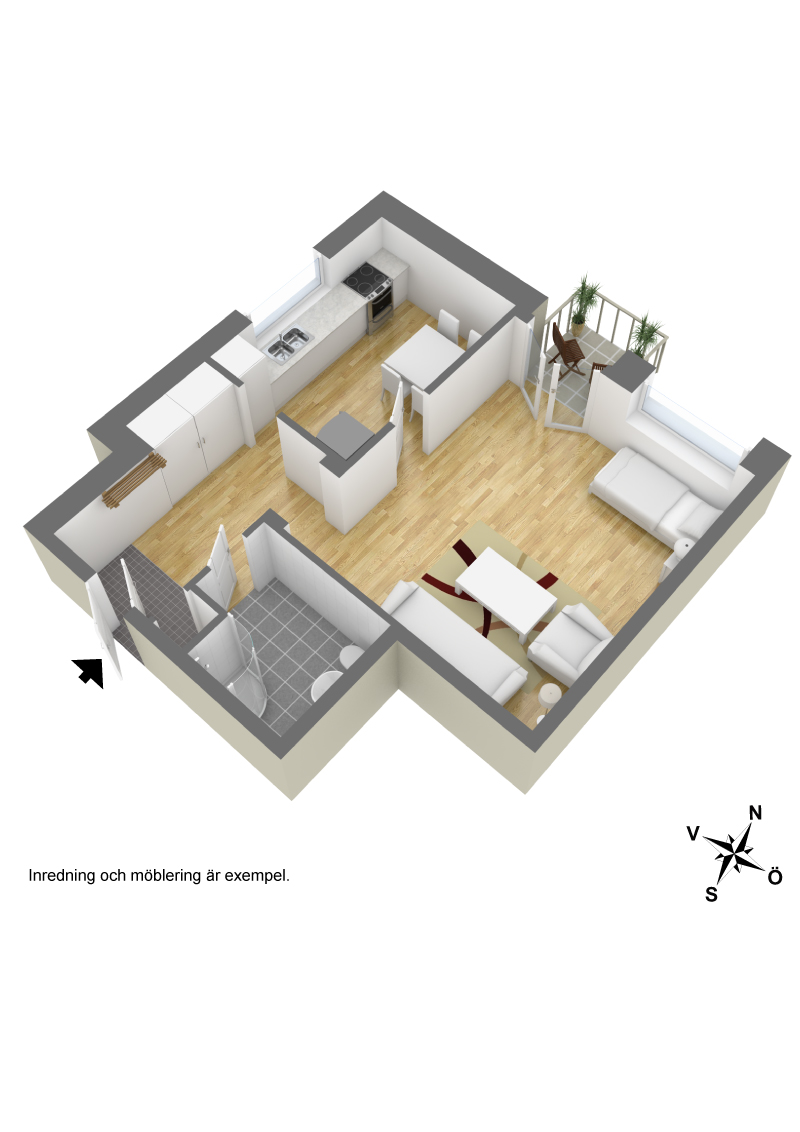 1 rok · 42 m² i Borås – bild 2
