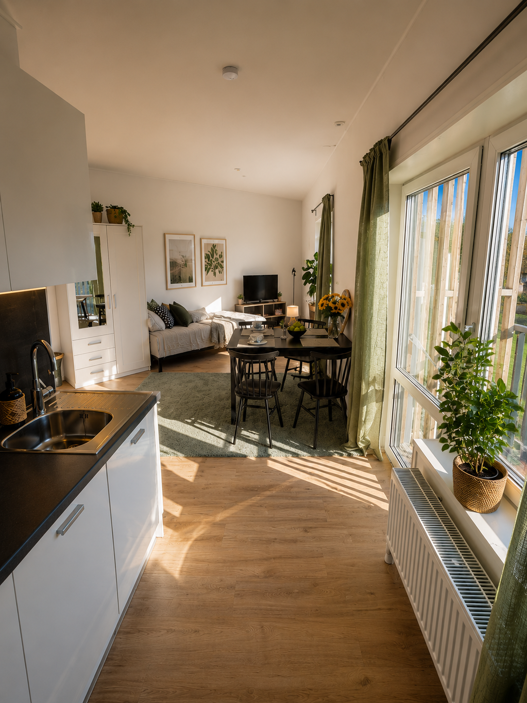 Lägenhet, 1 rooms, 26 sqm, Karlstad