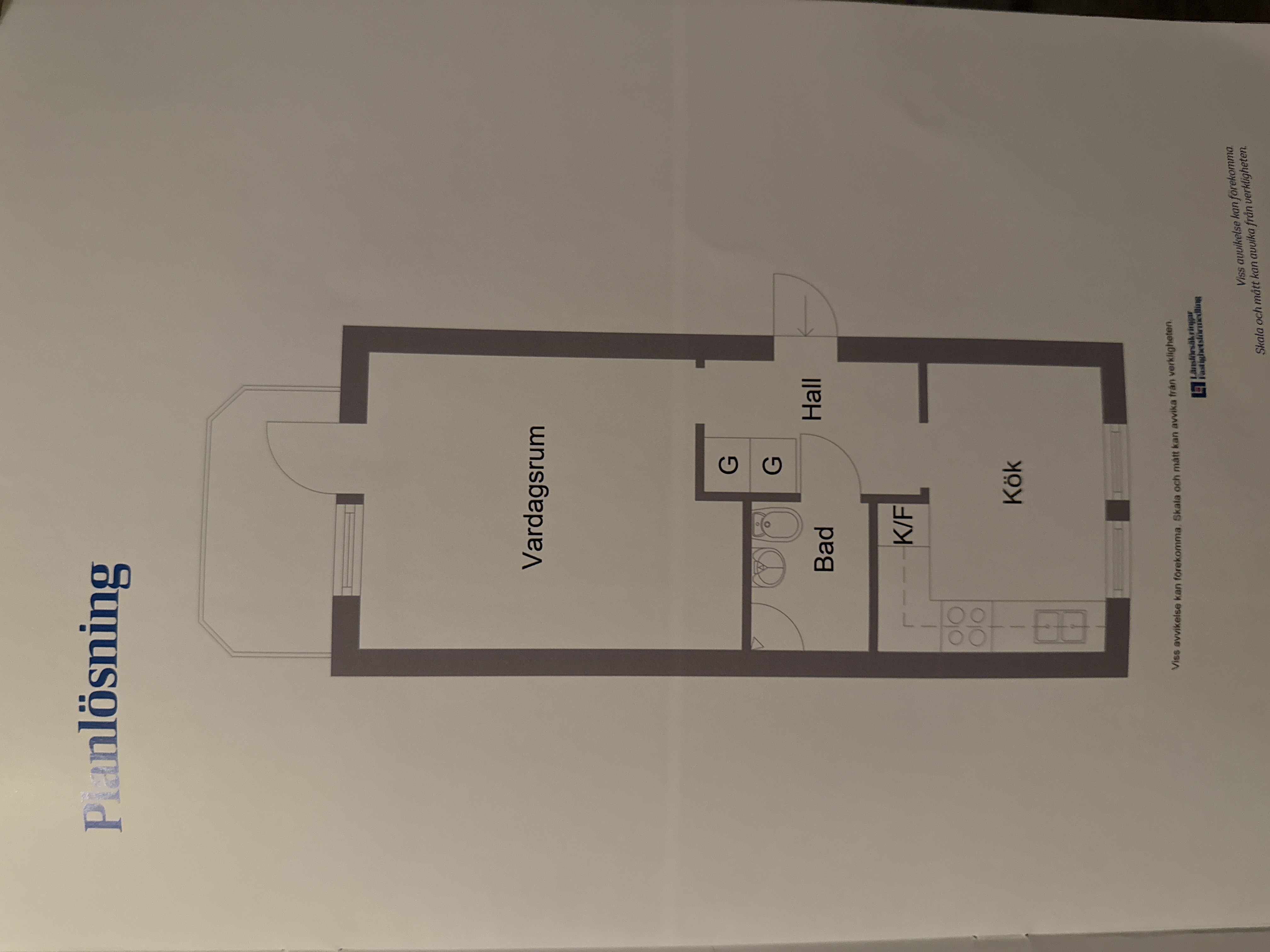 Lägenhet, 1 rooms, 37 sqm, Västerås