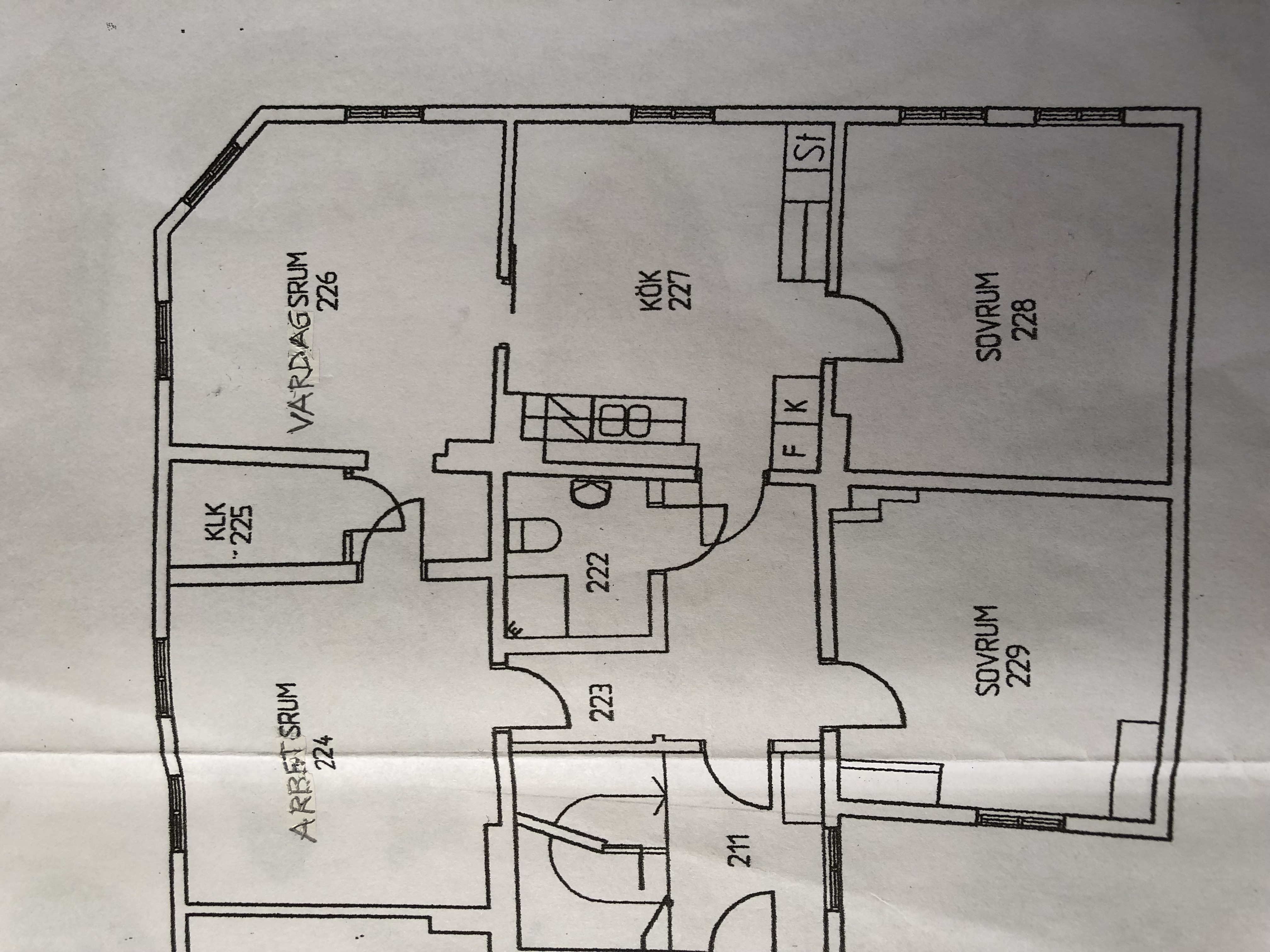 Lägenhet, 4 rooms, 118 sqm, Nyköping