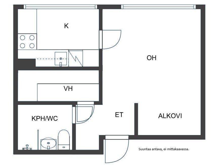 apartment at Parantolankatu, Hyvinkää 3
