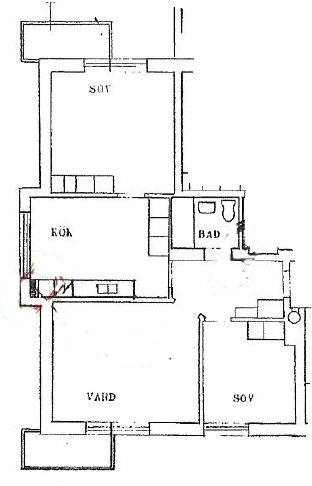 3 rok · 73 m² i Norrköping – bild 17
