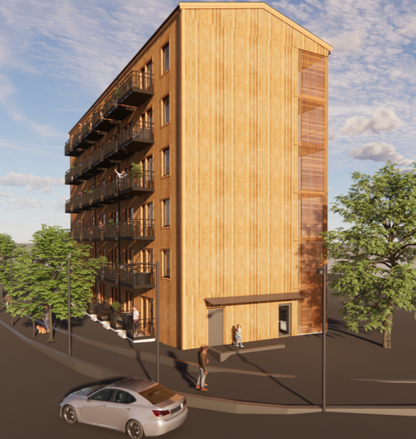 Lägenhet, 1 rum, 25 kvm, Karlstad