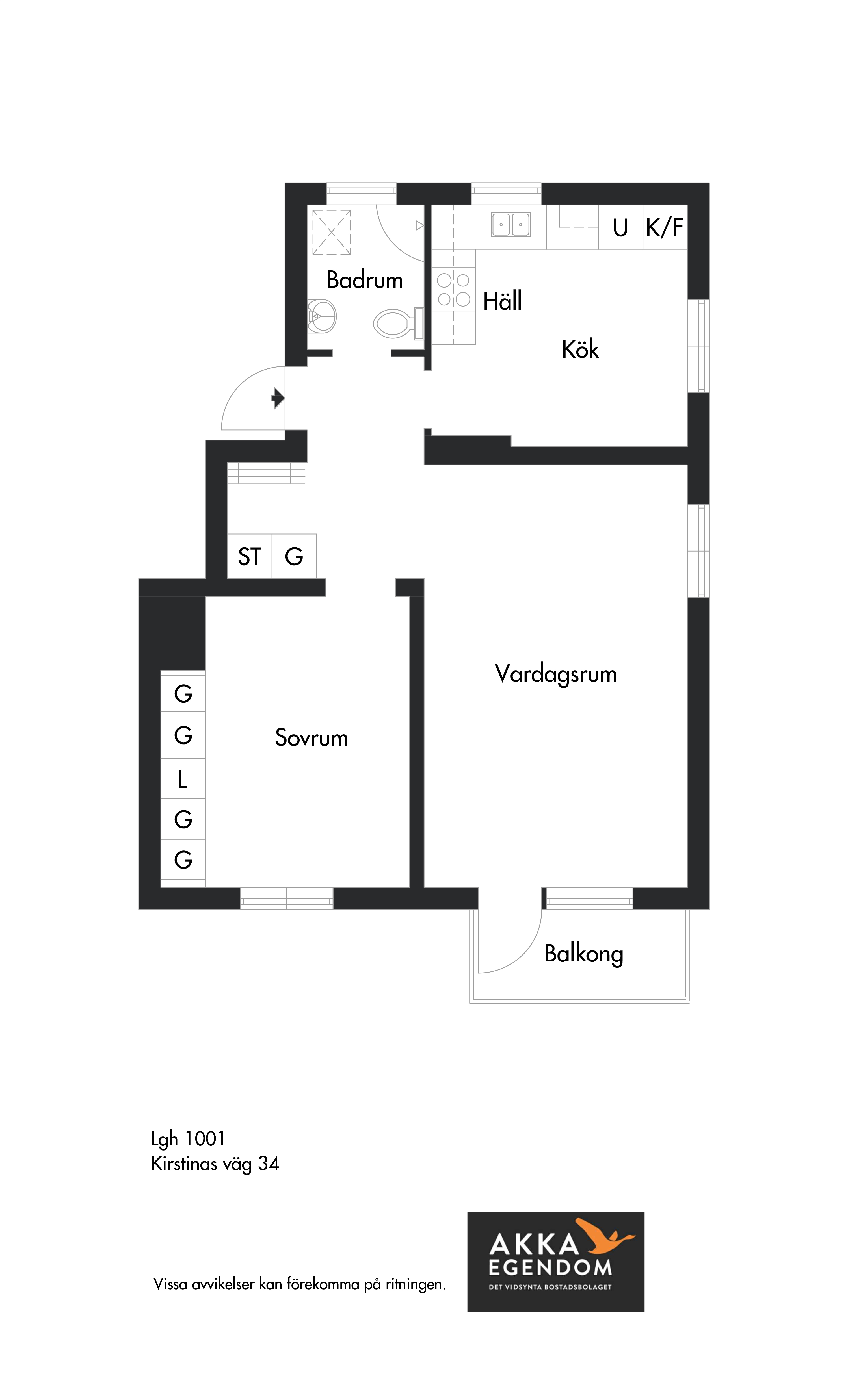 2 rok · 61 m² i Kristinehamn – bild 6