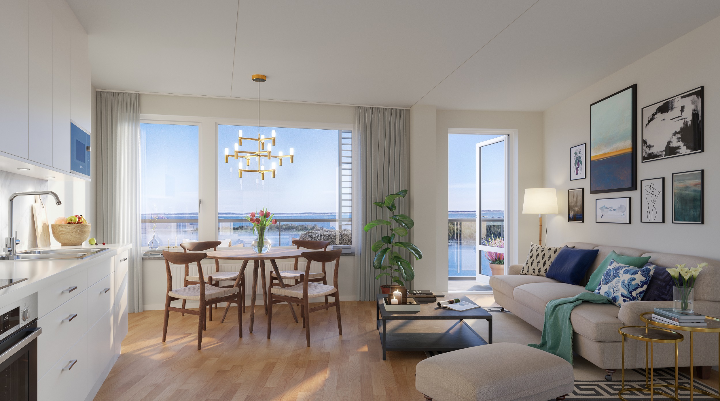Lägenhet, 3 rooms, 68 sqm, Nynäshamn