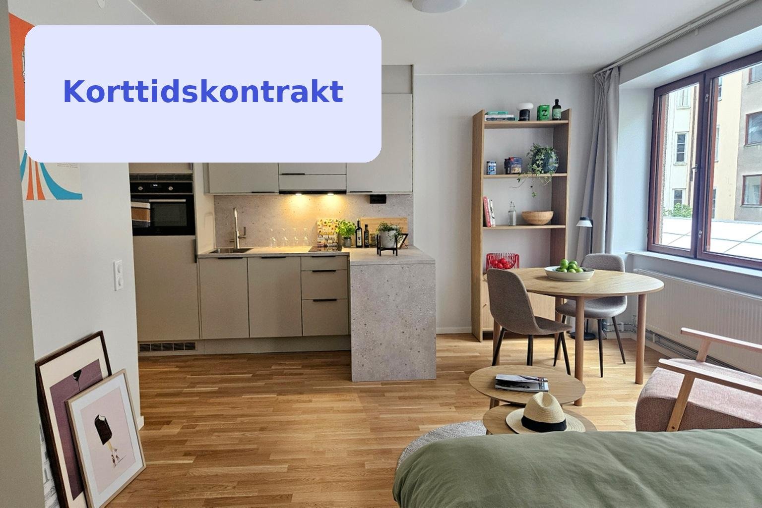 Lägenhet, 1 rum, 28 kvm, Stockholm