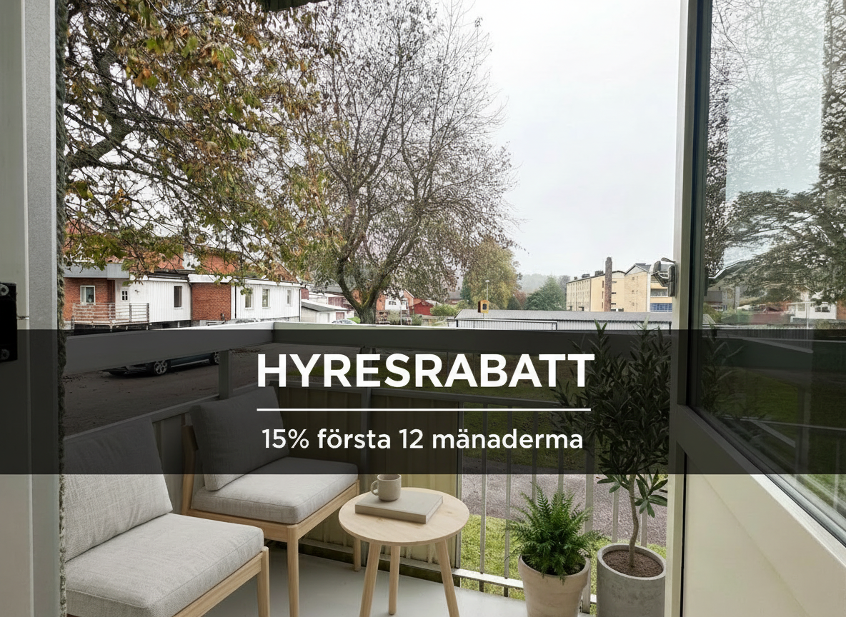 Lägenhet, 2 rooms, 57 sqm, Anderstorp