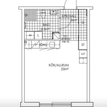 Lägenhet, 1 rooms, 32 sqm, Tyresö