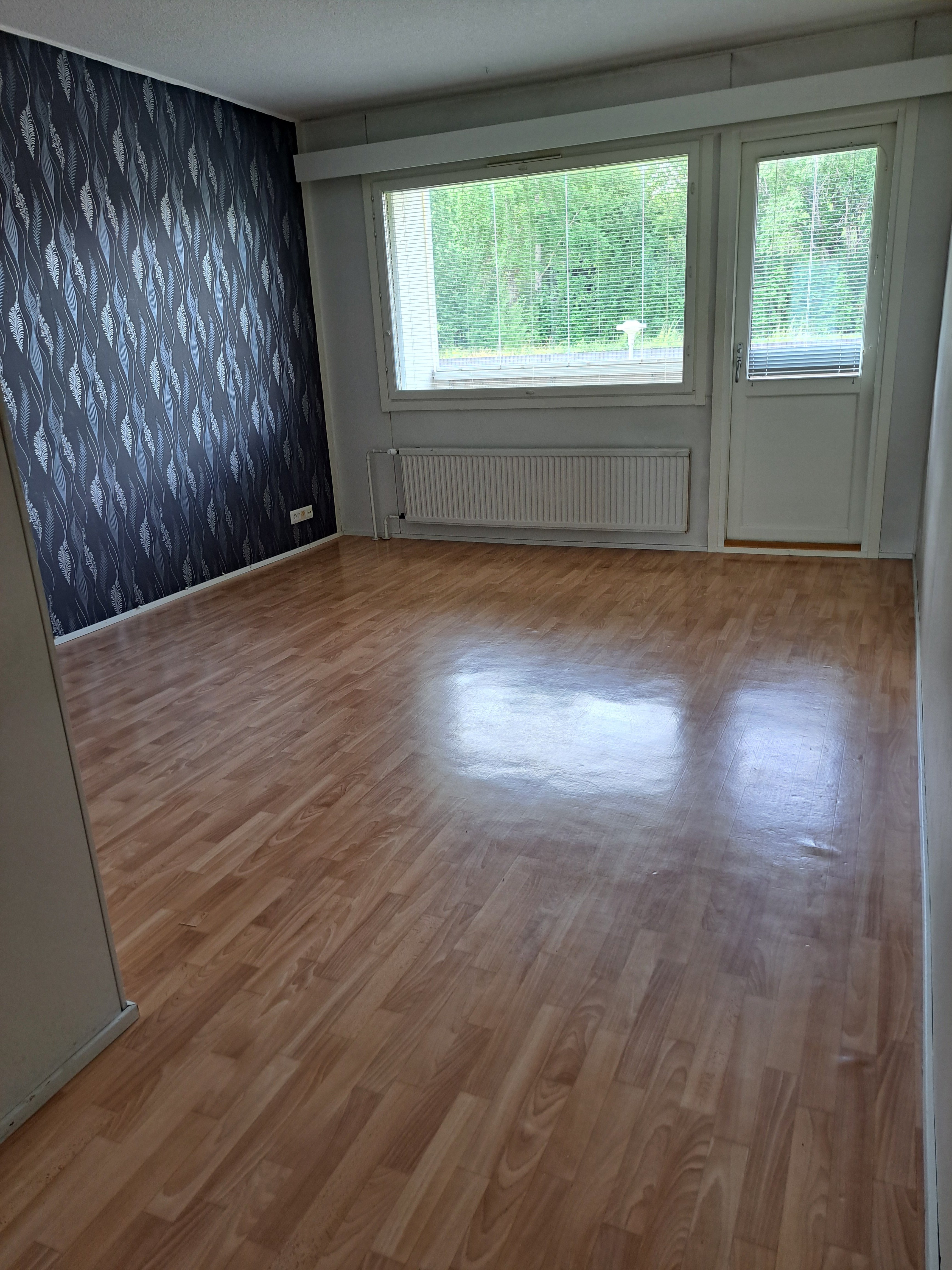 Saunallinen kaksio lasitetulla parvekkeella 1