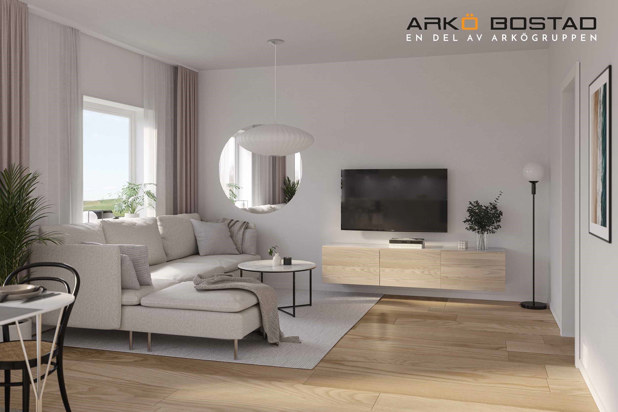 Lägenhet, 2 rooms, 59 sqm, Skara