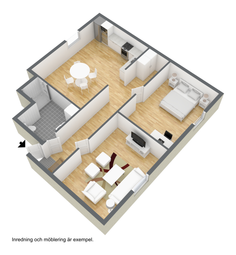 2 rok · 81 m² i Helsingborg – bild 6