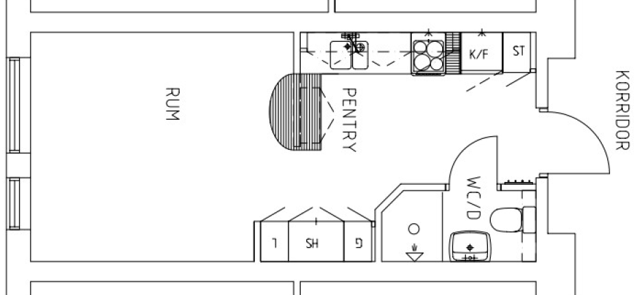 1 rok · 25 m² i Stockholm – bild 2