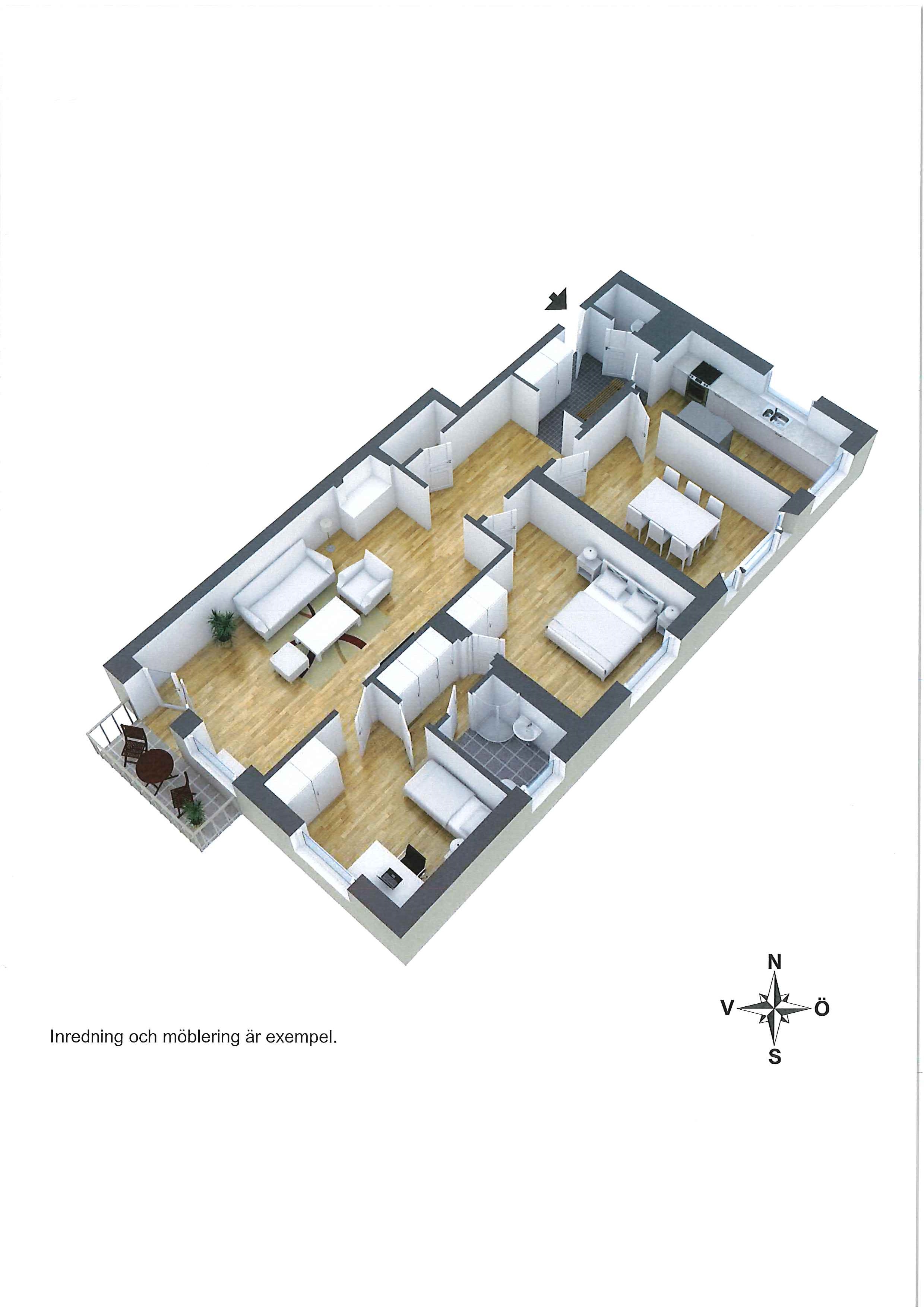 Hyreslägenhet på Borås i boras