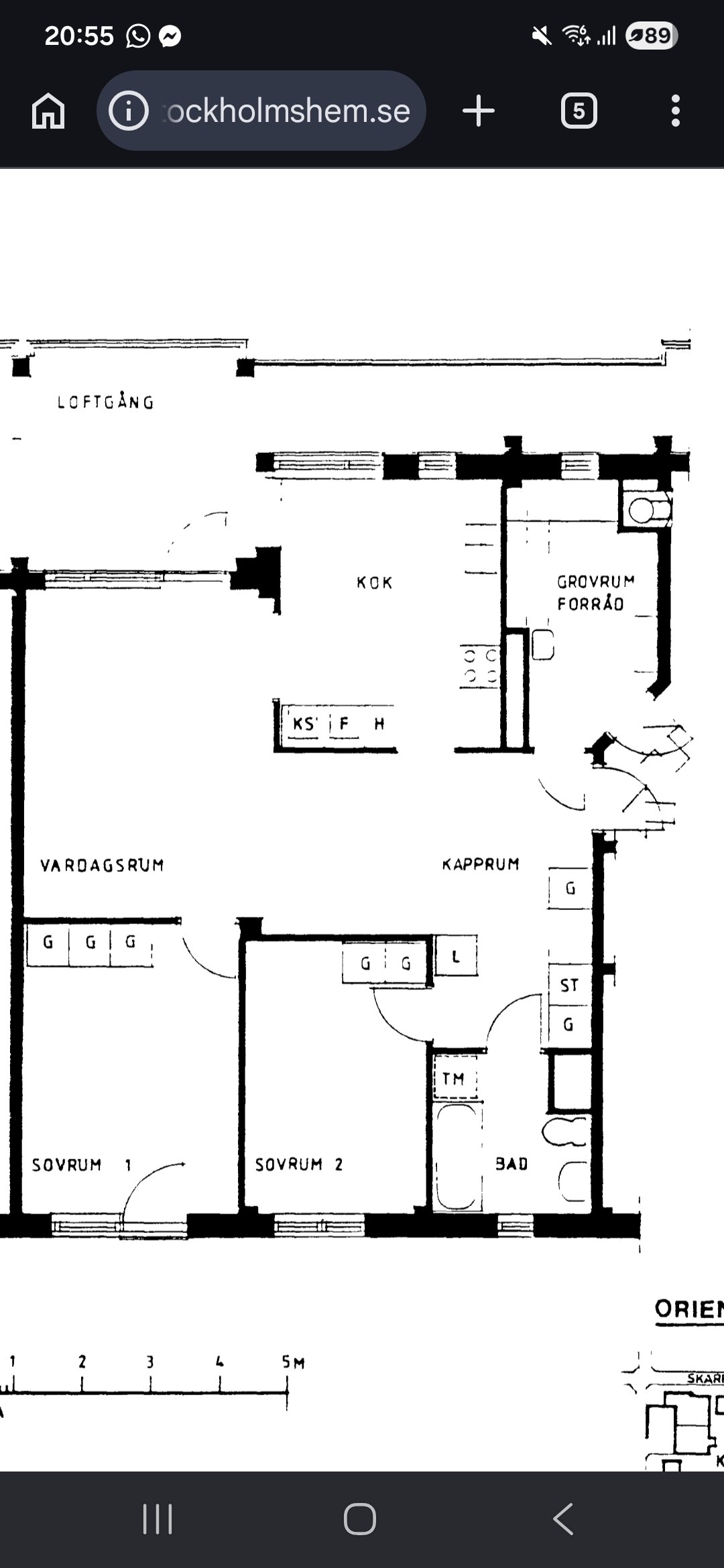 Lägenhet, 4 rooms, 76 sqm, Skarpnäck