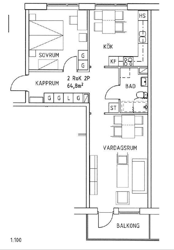 2 rok · 64 m² i Östersund – bild 2