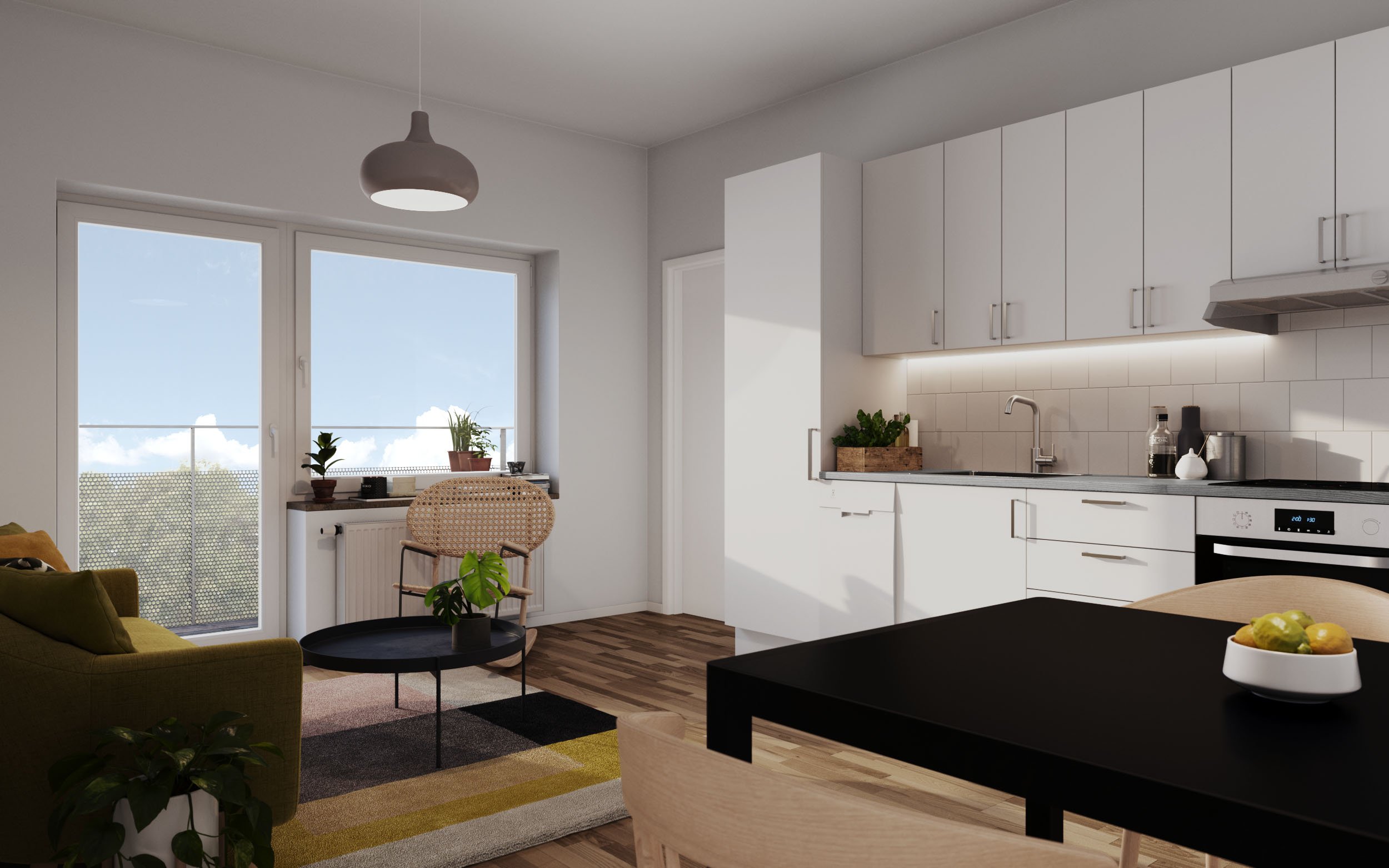 Lägenhet, 3 rum, 54 kvm, Täby