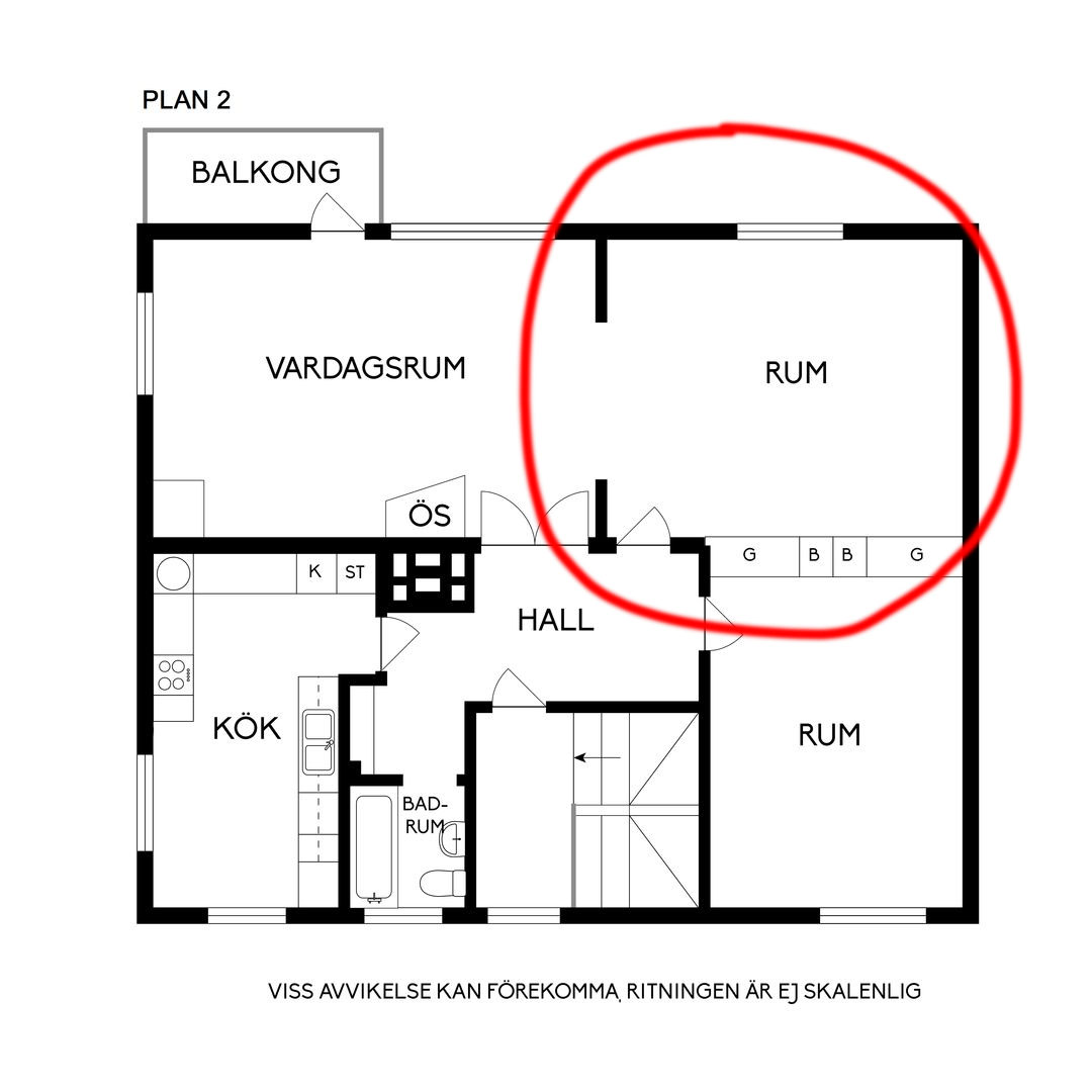 Lägenhet, 1 rooms, 22 sqm, Lund