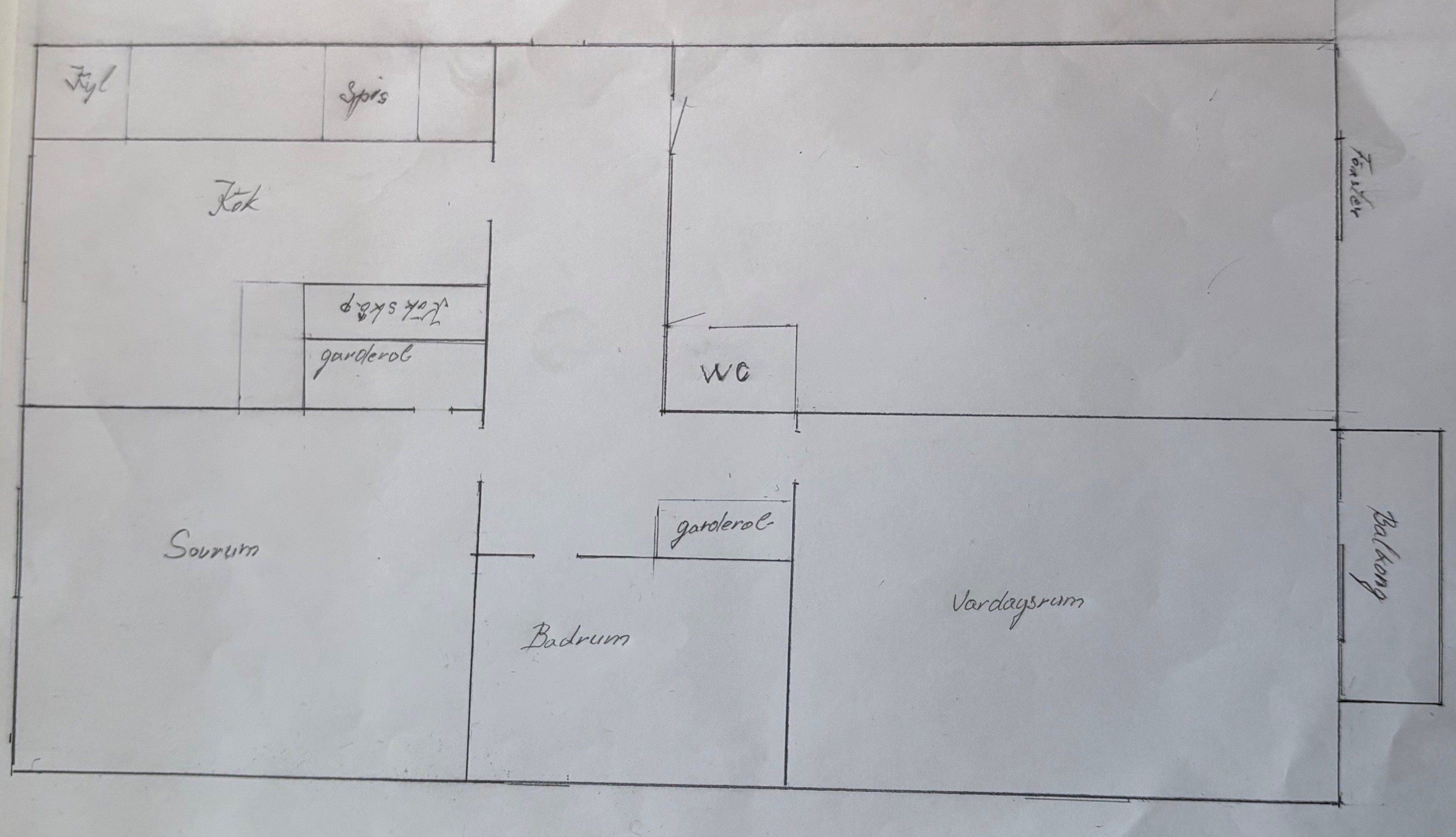 Lägenhet, 3 rooms, 72 sqm, Nyköping