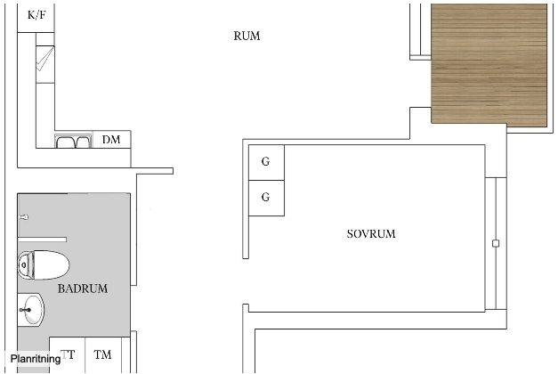 2 rum och kök, Bromma, 16 500 kr/mån, bild 5