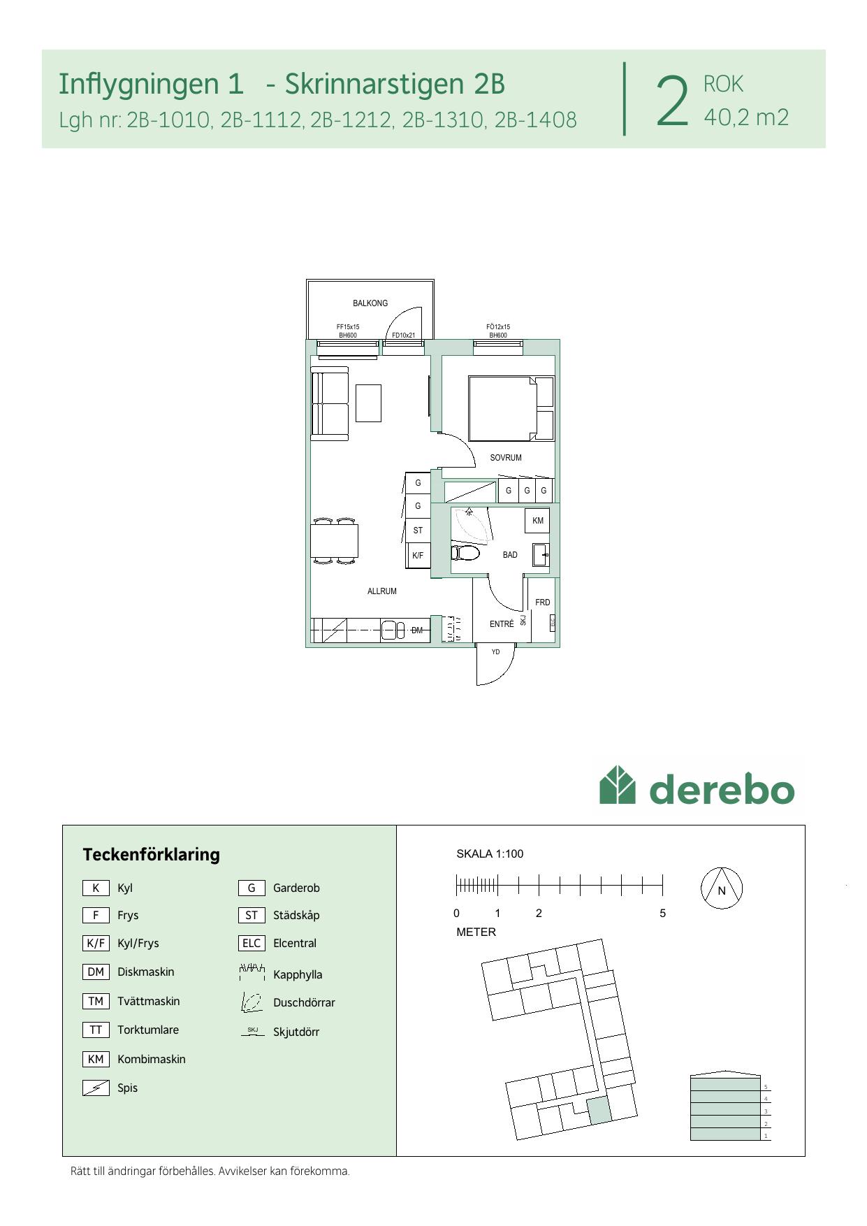 2 rok · 40 m² i Tullinge – bild 17