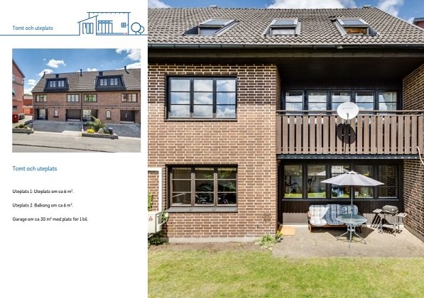 Radhus, 7 rooms, 166 sqm, Tyringe
