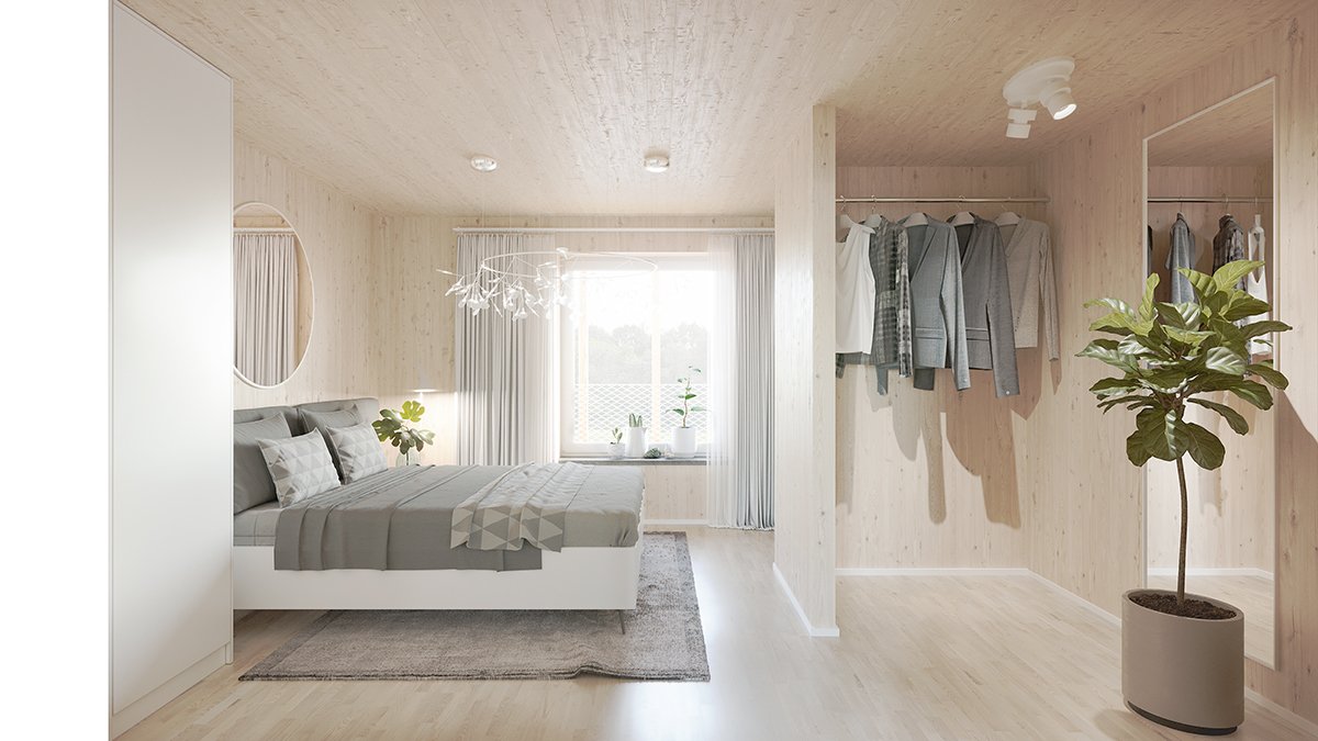 Lägenhet, 2 rooms, 54 sqm, Härad